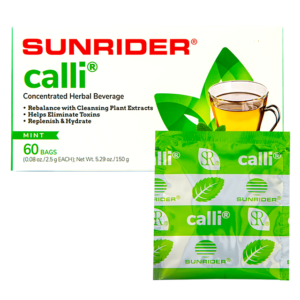 Sunrider Calli Tea Mint 60 Pack www.SunHealthAz.com