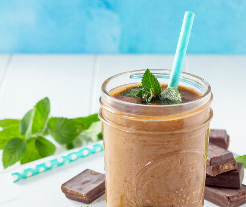 Chocolate Mint Power Smoothie